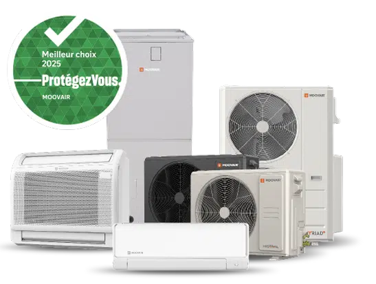 Thermopompe Moovair économique